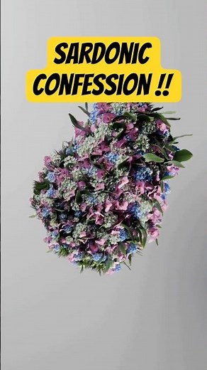 Sardonic confession !!! #comedy #shorts