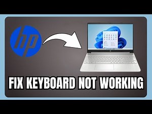 How To Fix Keyboard Not Working On HP Laptop - Full Guide (NEW 2025)