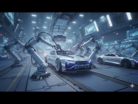 Inside the Robot Factory: Watch Them Build a Car!
