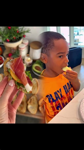 Son caught hiding Takis under table #shorts