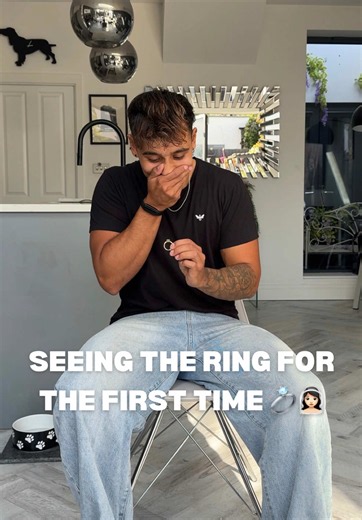 Seeing Her Engagement Ring for the First Time