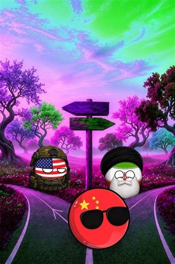 🇮🇷 Iran vs 🇺🇸 USA | Global Allies Explained | Countryballs