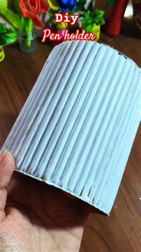 diy Pen holder #diypencilholder #penholder#desksetup#organizer#pencilholder#vase#homedecor#craft#art