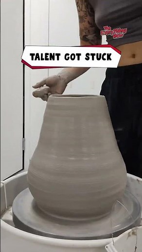 Pottery Wheel Goes Full Speed Fail! 🌀😱