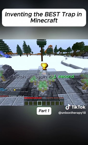Inventing the BEST Trap in Minecraft | minecraft