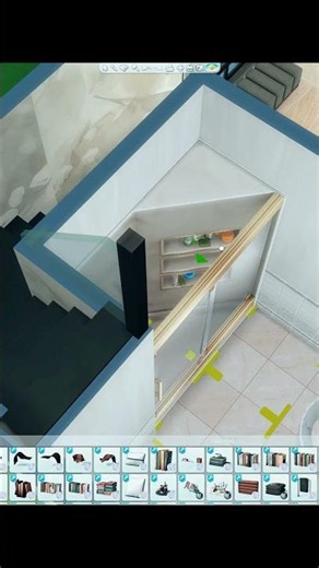 🛁 Modern Bathroom Design | Sims 4 CC