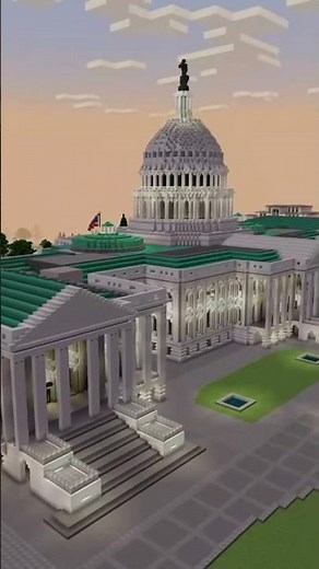 My new Capitol Building (Minecraft) #minecraft #minecraftbuilding