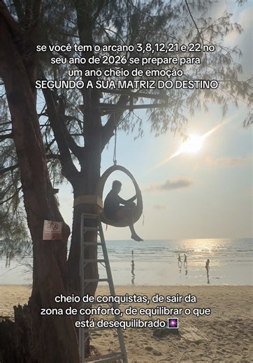 e você ja sabe qual arcano você tem no seu ano de 2026? Ah e eu estou com agenda aberta… Eu gravei um vídeo ensinando a diferença de arcano pessoal, do ano, da matriz… #matrixofdestiny #arcanos #matrizdodestino #tarot