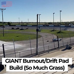 375K views · 2.4K reactions | Building the Freedom Factory a GIANT Burnout/Drift Pad!! (SO MUCH GRASS) | Cleetus McFarland | Facebook