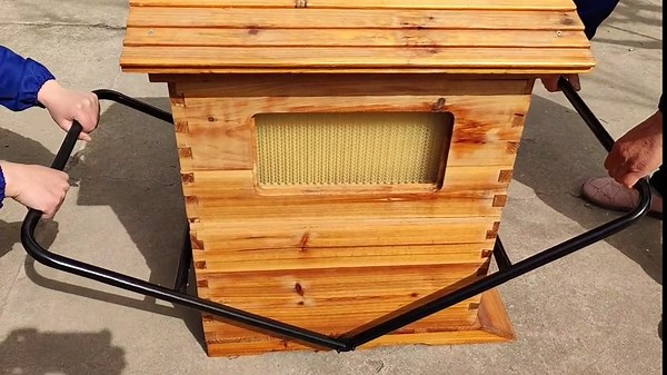 Hive Carrier for 10 Frame / 8 Frame Bee Hive Boxs Hive Tool Beekeeping Hive Mover Suitable for Deep/Medium/Shallow Super Box as Honey Bee Hive Starter Kit