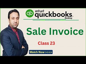 How To create sale Invoice In QuickBooks Desktop