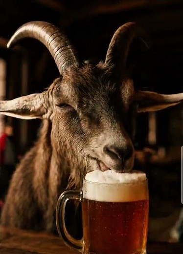 Drunk Goat at the Bar 🍺🐐 | Funny Animals Short