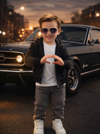 I was NOT this cool as a kid 💀 #aibaby #babydance #aicontent #dripbaby #cutebabies