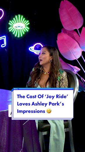 Joy Ride Cast Celebrates Ashley Park's Impressions