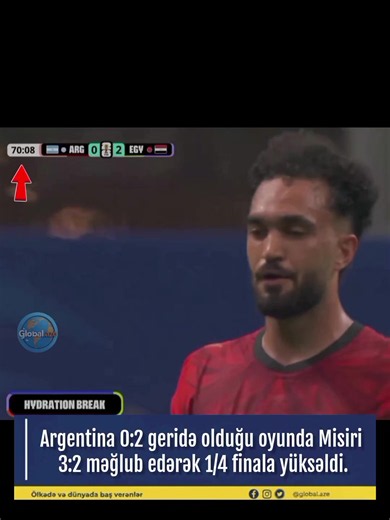 Argentina 3:2 Misir — Dünya Çempionatında möhtəşəm geridönüş və dramatik oyun