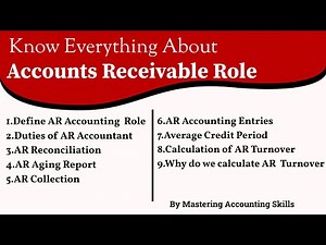 Accounts Receivable Role | Accountant Training | Series 26 | By MAS