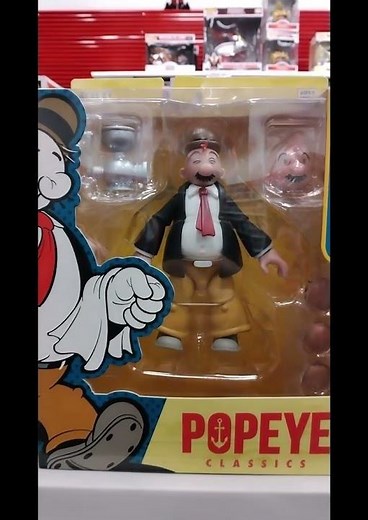 Wimpy's Burger Shenanigans! "I gladly pay you Tuesday for a Hamburger Today!" Wimpy Figure | Popeye