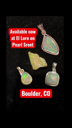 Discover Stunning Opal Jewelry at El Loro in Boulder