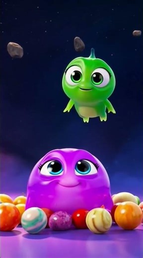 He Ate Too Much… BOOM! 😂 Alien Snack Disaster!