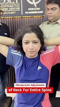 LOUD Neck Crack That Aligns the Whole Spine 😱💥| Dr. Rajneesh Kant #shorts