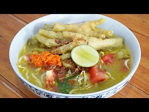 Resep Soto Ayam Ceker Spesial, Mudah dan Simpel || Semua Orang Menyukainya