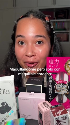 Maquillándome solo con maquillaje coreano uwu ✨🇰🇷 tengo una ligera sospecha que no le atiene al tono de la base 🥲 #makeup #makeuphacks #makeupchallenge #koreanmakeup #yesstyle @YesStyle ES @YesStyle