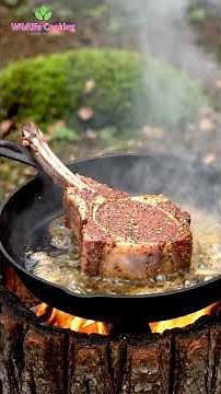 Grilling Beef on Natural Stone – Primitive Cooking Style