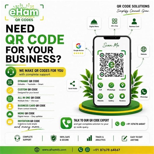 We Make QR Code For You.. #ehamqrcodes
