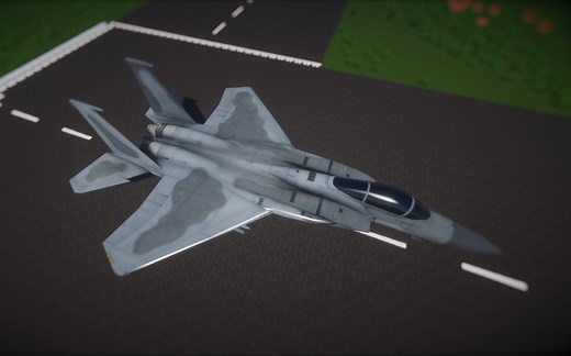 【我的世界】Mcheli模组现代战争扩展包 F－15战斗机介绍