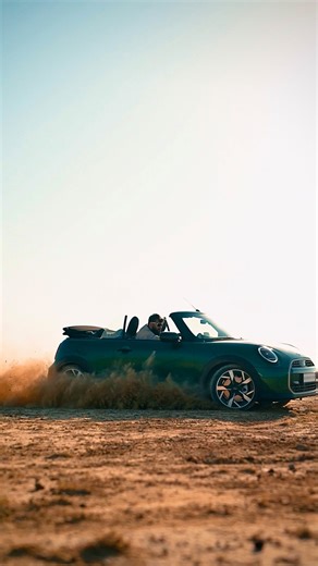 Sunny Chauhan on Instagram: "The most affordable convertible in the country also happens to be one of the most fun !! Be it on road or off it on some nice dusty sections - sliding it around and throwing some sand might not be the healthiest for the British racing green paint job but definitely great for the soul ! The Mini Convertible - Maximum Fun ! #Mini #MiniConvertible #MiniIndia . . . . . #jaisalmer #rajasthan #dhurandhar #ranveersingh #akshay #akshaykhanna #drifting #slide #racing #fyp #fo
