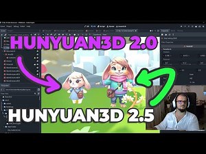 AI 3D Models Are Finally PLAYABLE (Hunyuan 2.5 vs 2.0)