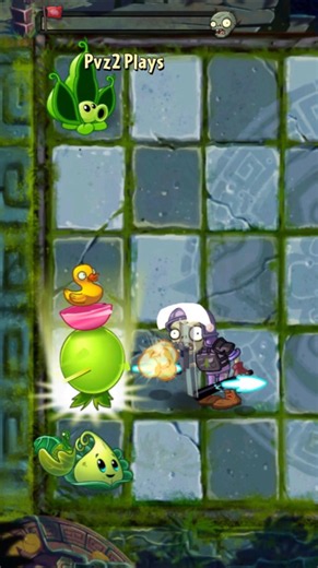 Turkey Pult & Pea Pod Vs. Riot Police Zombie / Plants Vs. Zombies 2