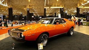 1971 American Motors Javelin AMX at the 2018 Piston Powered Auto-Rama in Cleveland, Ohio. | Blown69's Car Show Photos