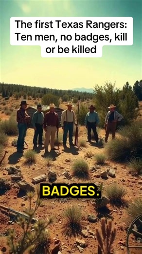 The first Texas Rangers: Ten men, no badges, kill or be killed. * First Texas Rangers ten men no badges * 1823 Texas frontier Stephen F Austin settlers * Comanche raids Karankawa attacks outlaws killing settlers * Settlers murdered scalped kidnapped burned alive weekly * Austin hired ten men paid own pocket * Range across frontier hunt down raiders always * No rules no backup no mercy given * No uniforms no badges just horses rifles * Bowie knives only weapons they carried always * Silas Parker 