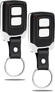 Garage Door Opener Remote for Lift Master Chamberlain Craftsman 893LM 893Max 891LM 971LM 973LM 371LM 373LM Gate Clicker with Red Orange Green Yellow Purple Learn Button, Universal Garage Door Remote