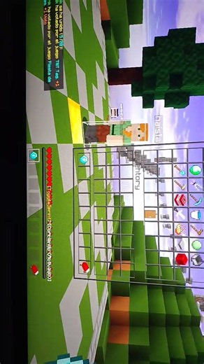 yo jugando Minecraft