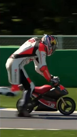 #MotoGP Riders on Mini Bikes is Pure Chaos! 🤣​