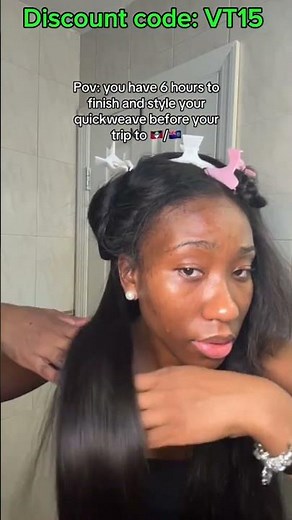 Side Part Quick Weave Tutorial + Leave Out Tips for a Natural Look