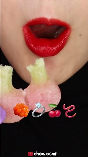 Frozen Haribo jelly eating sound ASMR