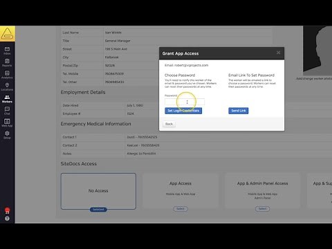 How to Edit SiteDocs Account Access Settings