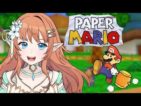 Let's Play Paper Mario! First Time!