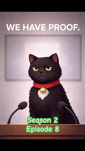 Proof has been released. #AsTheWorldMeows #funnycats #cathumor #blackcat