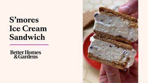 S’mores Ice Cream Sandwich Recipe