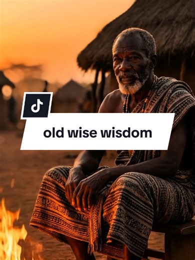 Old wise wisdom #ancientwisdom #fyp #africanwisdom