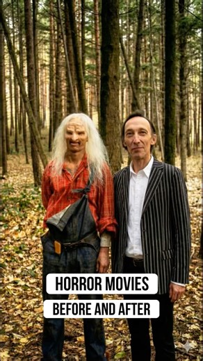 Horror Movie Cast - Before and After #horroractors #behindthescenes #horrormovies #famous