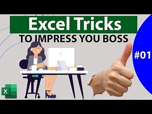 TOP EXCEL TIPS AND TRICKS YOU MUST KNOW-2019 (EPISODE 01)