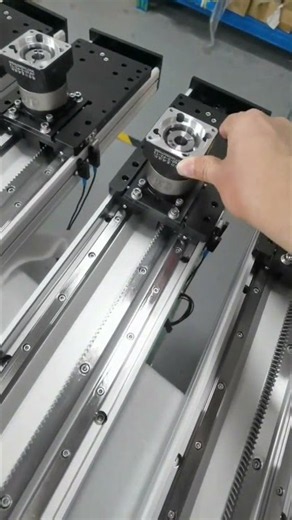industrial rack gear linear motion actuator #rackandpinion #linearmodule #linearguide #automation