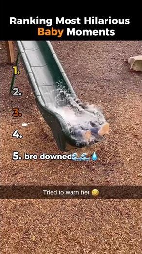 Ranking Most Hilarious Baby Fails #shorts