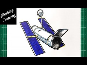 How to Draw Hubble Space Telescope