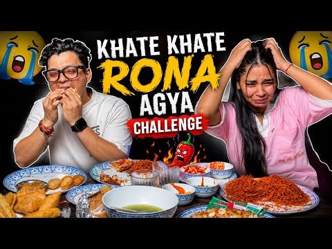 Food challange with wife 🥹 ft Chetan the backbencher 💀🤣😭 #chetanthebackbencher #foodchallenge